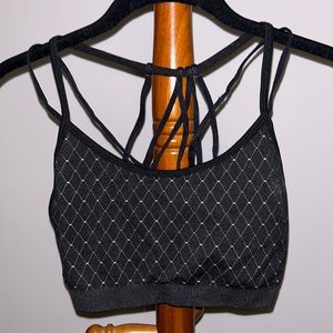 Fabletics Black Low Impact Sports Bra/Bralette